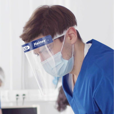Haines Single Use Face Shields