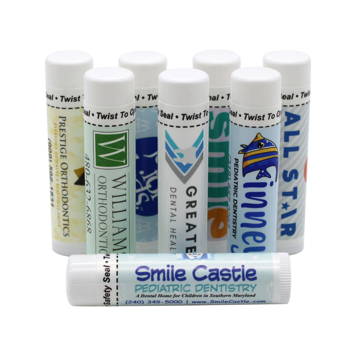 Custom Personalised Lip Balm – Vanilla
