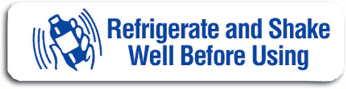 Refrigerate and Shake Medication Labels (500 roll)