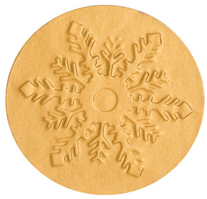Gold Foil Embossed Snowflake Envelope Seal