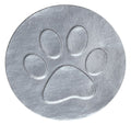 Silver Foil Embossed Paw Print Envelope Seal