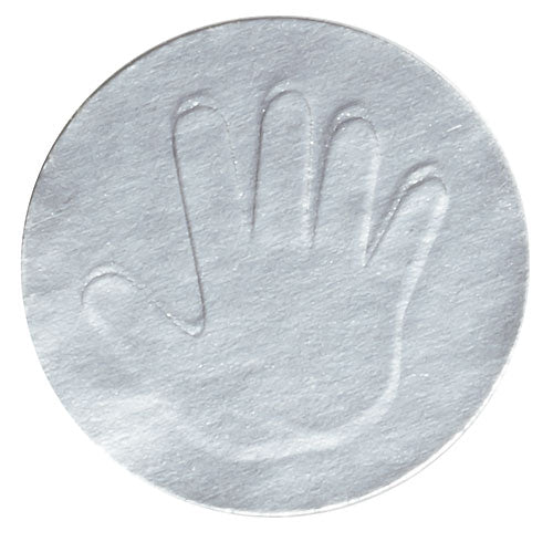 Silver Foil Hand Envelope Seal