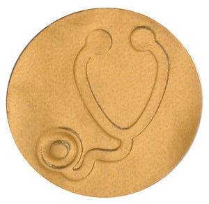 Gold Foil Stethoscope Envelope Seal