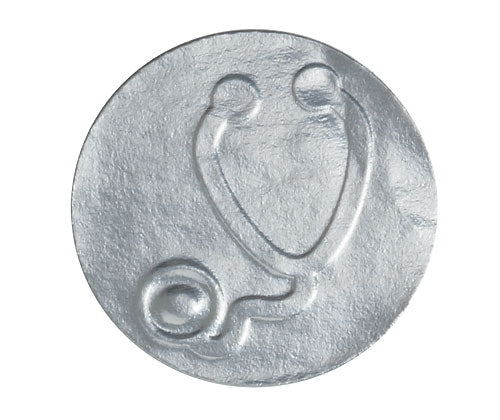 Silver Foil Stethoscope Envelope Seal