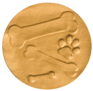 Gold Foil Embossed Bone Envelope Seal
