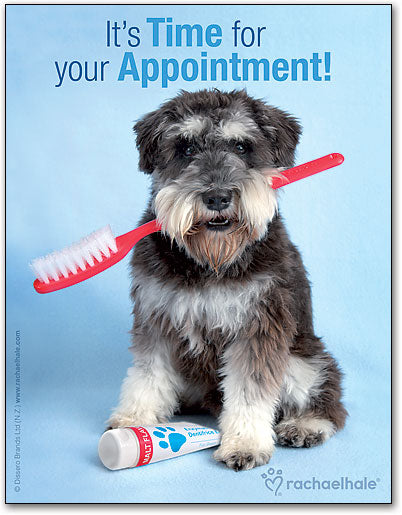 Dental Dog 4-up Laser Card