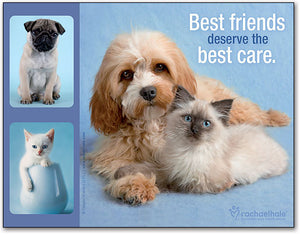 Best Friends Laser Card