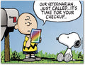 Peanuts Laser Card