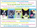 Pet Quotes Laser Card