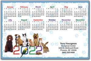 Exotic Pets Calendar Magnet