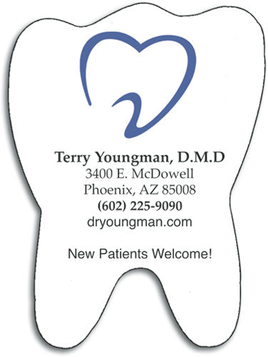 Custom Tooth Die-cut Magnet