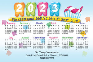 Year in Teeth ReStix Calendar