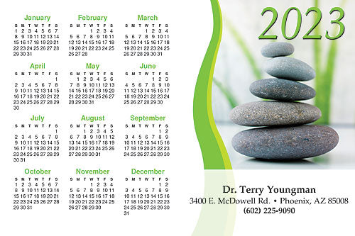 Balancing Rocks Postcard Calendar