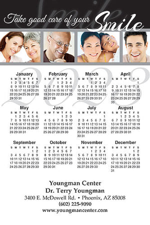 Take Care of Your Smile Calendar Magnet