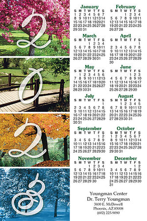 Seasons Calendar Magnet