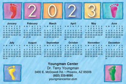 Four Feet ReStix Sticker Calendar