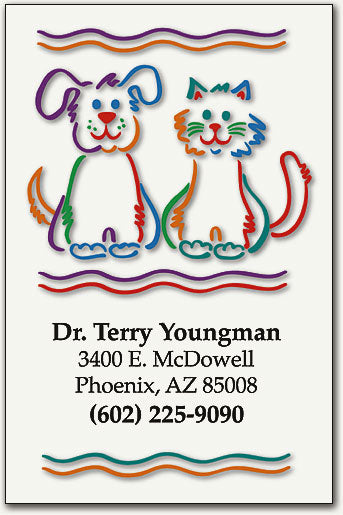 Small Colorful Pets Magnet