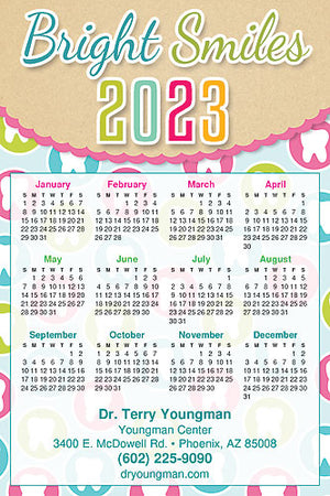 Rounders Calendar Magnet