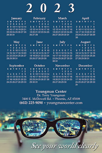 See Your World Customisable Postcard Calendar