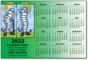 Sammy Spine Calendar Magnet