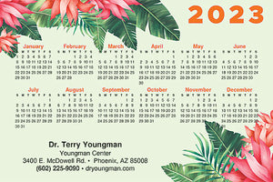 Tropic Vibes Calendar Magnet