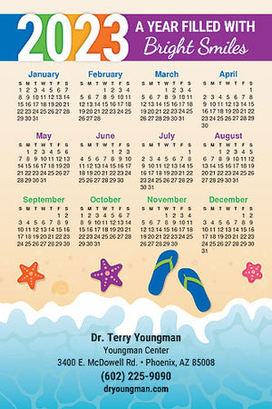 Beachy Smiles Calendar Restix
