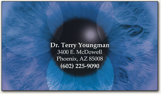 Blue Iris Magnet
