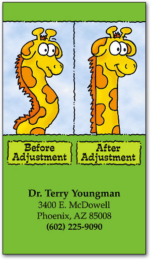 Before & After Giraffe Magnet