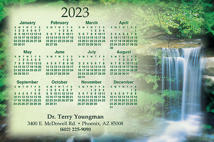 Serenity Falls Postcard Calendar