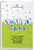 Teeth And Polka Dots Paper Supply Bag