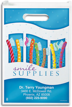 Happy Toothbrushes Paper Supply Bags