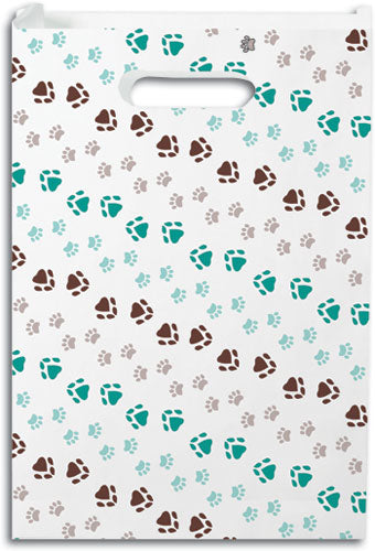 Tracks Scatter Print Paper Supply Bag