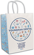 Tools Of The Trade White Handled Paper Bag