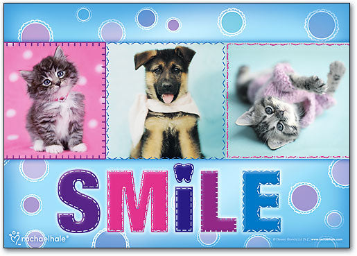Polka Dot Smile Postcard
