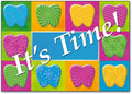 Tooth Box Border Postcard