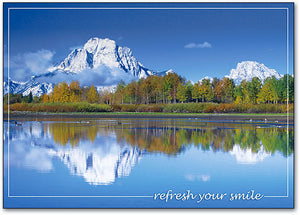 Mountain Reflection Postcard