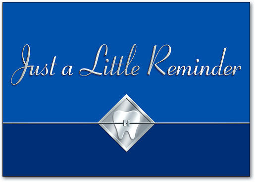 Little Tooth Reminder Postcard