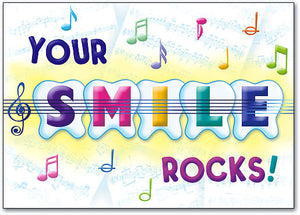 Your Smile Rocks Postcard