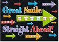 Great Smile Straight Ahead Postcard