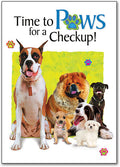 Paws for a Checkup Postcard