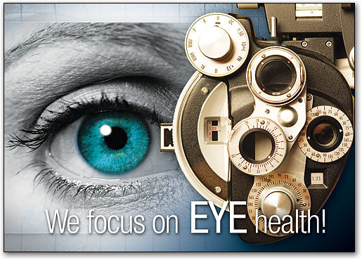Eye Machine Focus Postcard