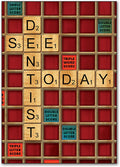 Word Play Postcard