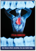 Health Heart Body Postcard
