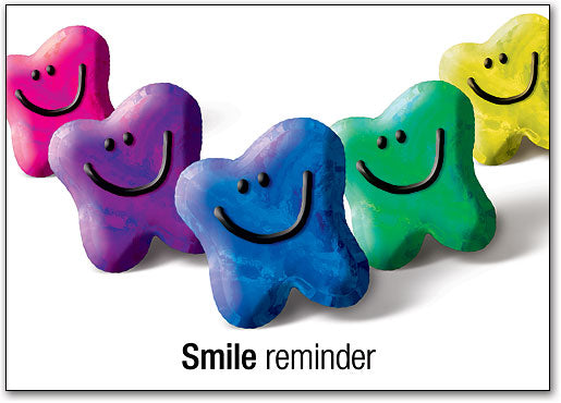 Smiley Reminder Standard Postcard