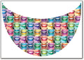 Graphic Art Smile Postcard