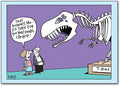 Dinosaur Reminder Postcard