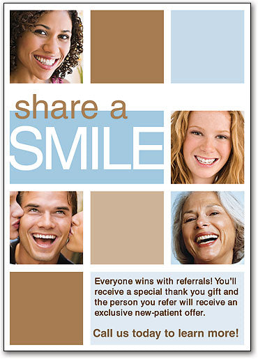 Neutral Blues Referral Postcard