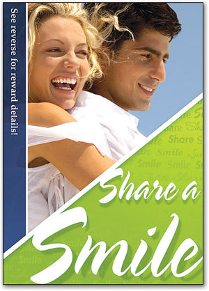Lime Smile Share Standard Postcard