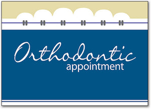 Orthodontic Appointment Postcard