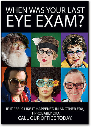 Another Era Eye Exam Postcard